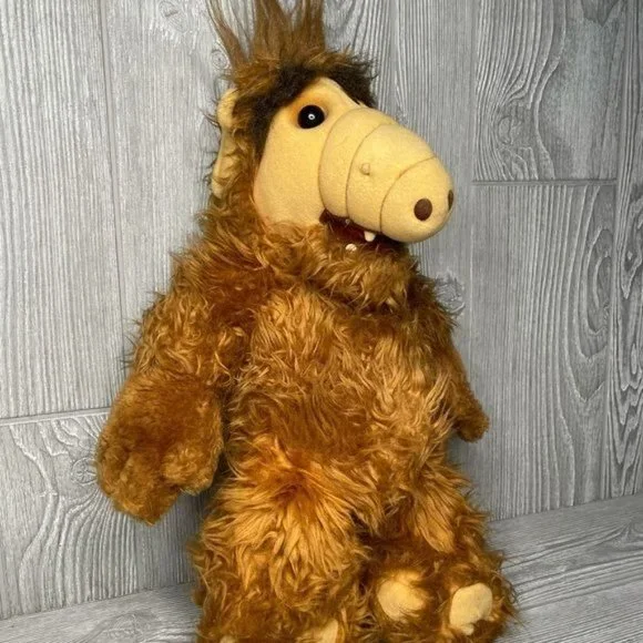 Vintage 1986 Alf plush stuffed animal doll roughly 18 inches collectible - Picture 10 of 12